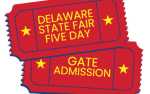 1 DAY Gate Admission 2024 Delaware State Fair